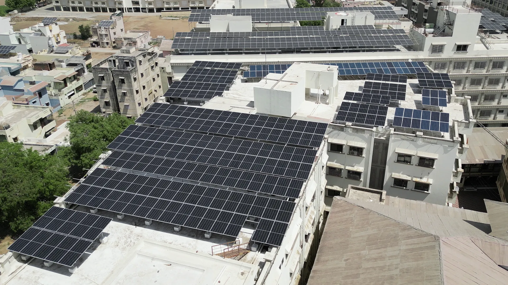 Laxminarayan Dev (Swaminarayan Temples) - Solar Project 3