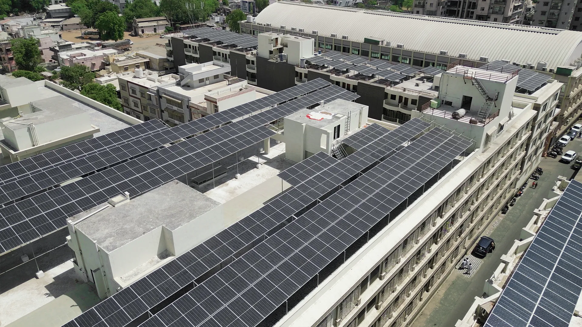 Laxminarayan Dev (Swaminarayan Temples) - Solar Project 4